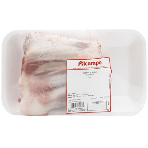 Alcampo Codillo fresco de cerdo blanco