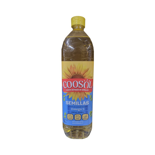 Alcampo COOSOL Aceite de semillas botella 1 l