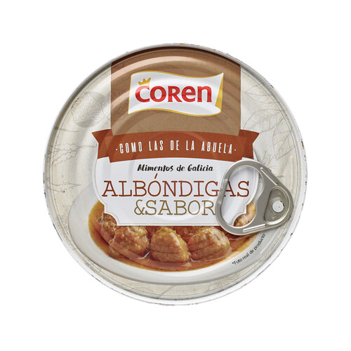 Alcampo COREN Albóndigas LOURIÑO lata de 530 gr