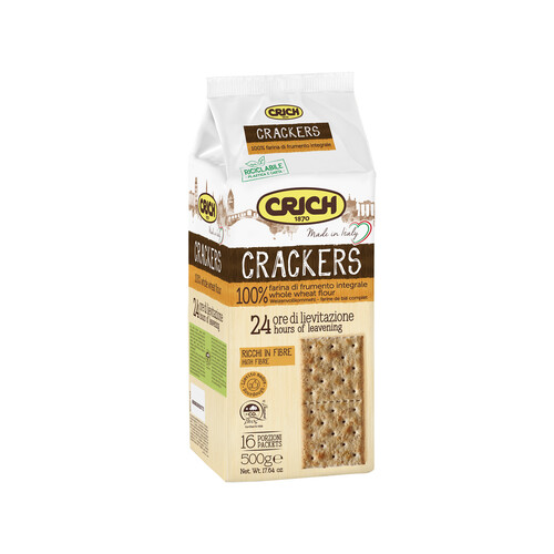 Alcampo CRICH Crackers integrales 500 g