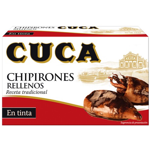 Alcampo CUCA Chipirones rellenos en tinta 72 g