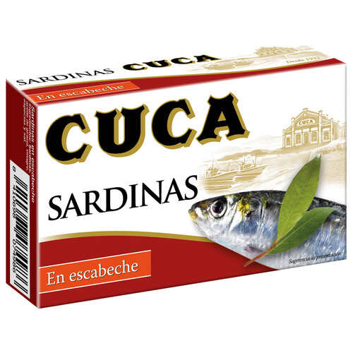 Alcampo CUCA Sardinas en escabeche 85 g