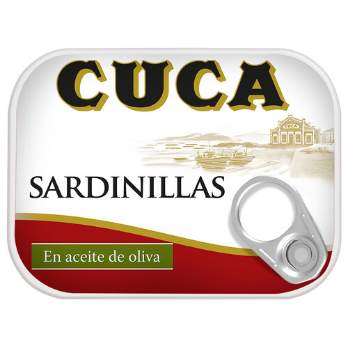 Alcampo CUCA Sardinillas en aceite de oliva 81 g