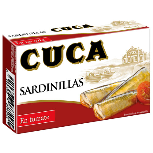 Alcampo CUCA Sardinillas en tomate 60 g