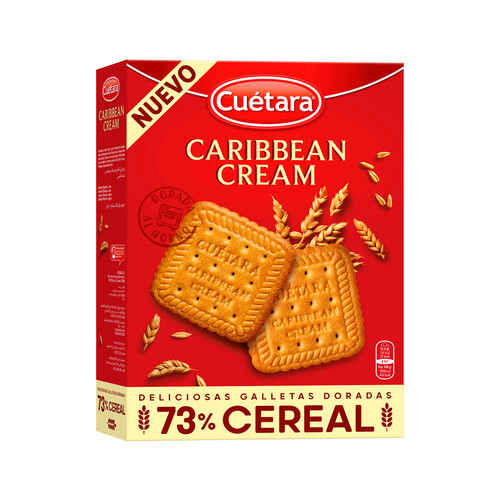 Alcampo CUETARA Galleta caribbean cream 680 g