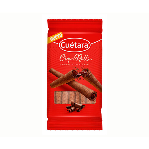 Alcampo CUETARA Galleta rolls choco 144 gr