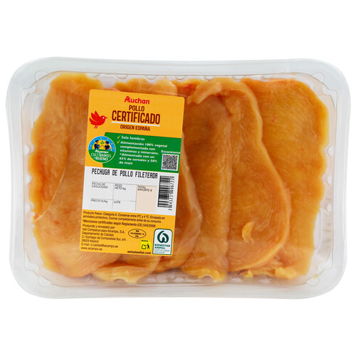 Alcampo ALCAMPO CULTIVAMO LO BUENO Pechuga de pollo fileteada