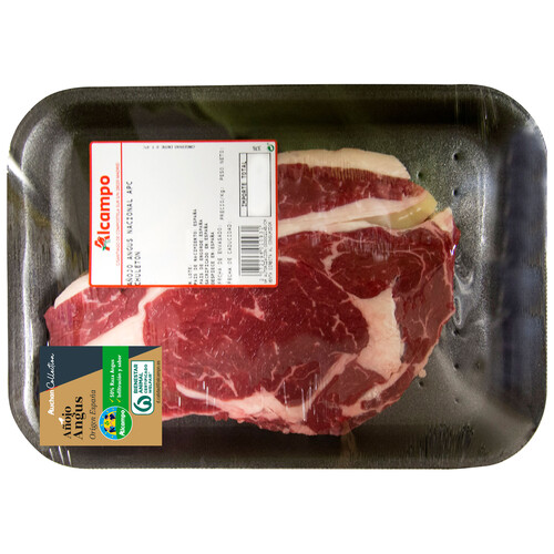 Alcampo ALCAMPO CULTIVAMOS LO BUENO Bandeja con chuletón de añojo Angus de origen nacional