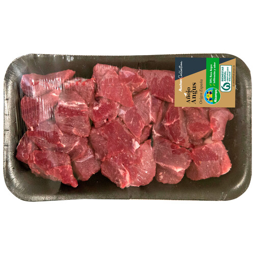 Alcampo ALCAMPO CULTIVAMOS LO BUENO Bandeja de carne para guisar de añojo Angus de origen nacional cortada en tacos