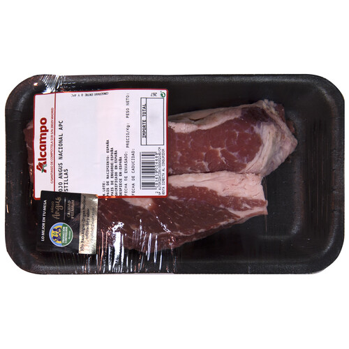 Alcampo ALCAMPO CULTIVAMOS LO BUENO Bandeja de costilla de añojo Angus de origen nacional