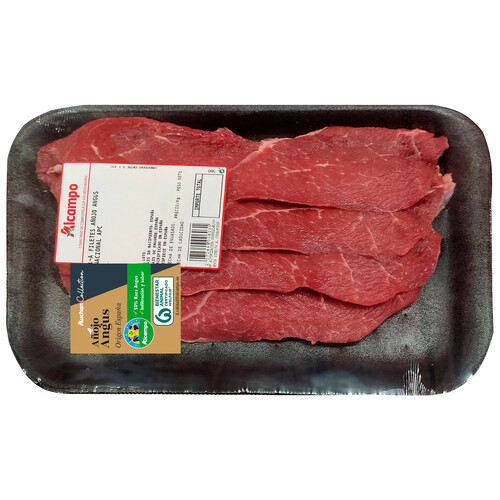 Alcampo ALCAMPO CULTIVAMOS LO BUENO Bandeja de filetes de 1ªA añojo Angus de origen nacional