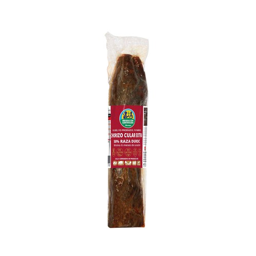 Alcampo ALCAMPO CULTIVAMOS LO BUENO Chorizo cular 50% raza Duroc - Loncha normal 2 a 3 mm