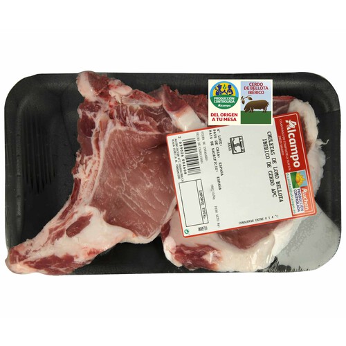 Alcampo ALCAMPO CULTIVAMOS LO BUENO Chuletas de lomo bellota iberico de cerdo