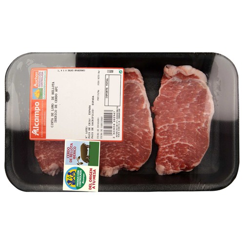 Alcampo ALCAMPO CULTIVAMOS LO BUENO Cinta de lomo en filetes de bellota ibérico de cerdo