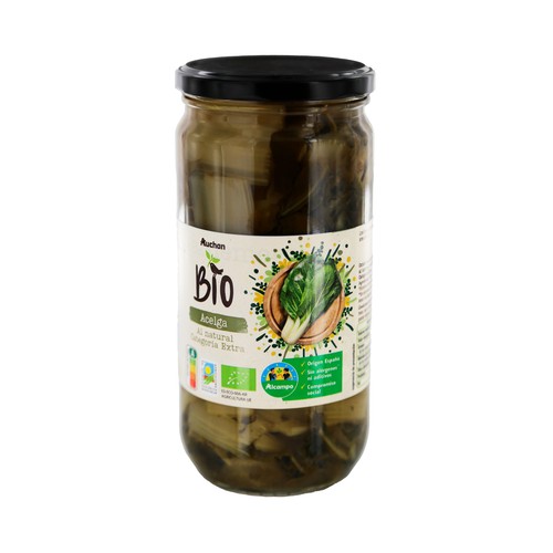 Alcampo ALCAMPO CULTIVAMOS LO BUENO ECOLÓGICO Bio Acelgas al natural ecológicas categoria extra bote 400 g