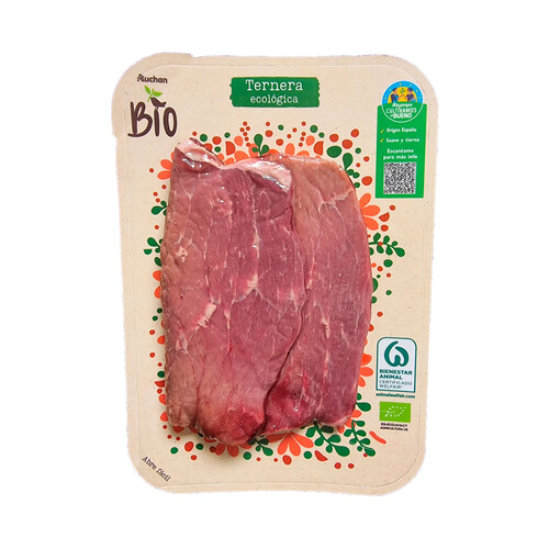 Alcampo ALCAMPO CULTIVAMOS LO BUENO ECOLÓGICO Filetes de 1ª B de ternera ecológica especial plancha o freir