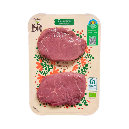 Alcampo ALCAMPO CULTIVAMOS LO BUENO ECOLÓGICO Filetes De 1ªA De Ternera Ecológica Especiales Plancha O Freir