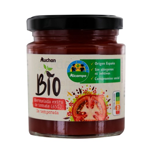 Alcampo ALCAMPO CULTIVAMOS LO BUENO ECOLÓGICO Mermelada extra de tomate de temporada ecológica 250 g