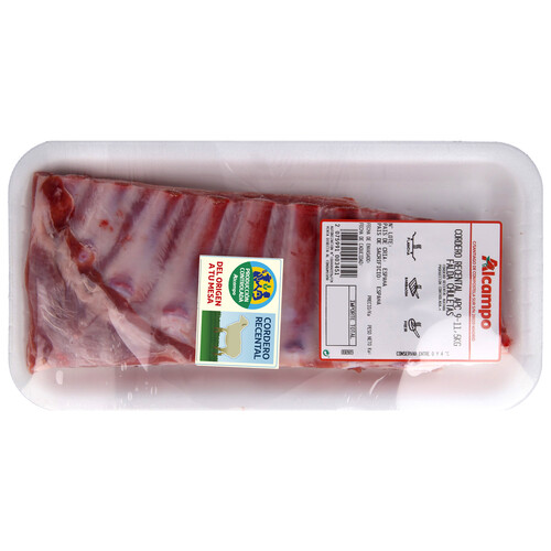 Alcampo ALCAMPO CULTIVAMOS LO BUENO Falda de cordero recental en chuletas especiales para plancha barbacoa o freir