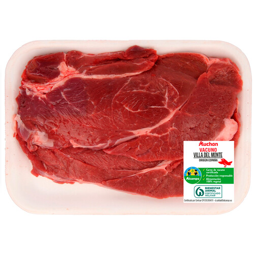 Alcampo ALCAMPO CULTIVAMOS LO BUENO Filetes de aguja de 1ª B de vacuno Villa del monte