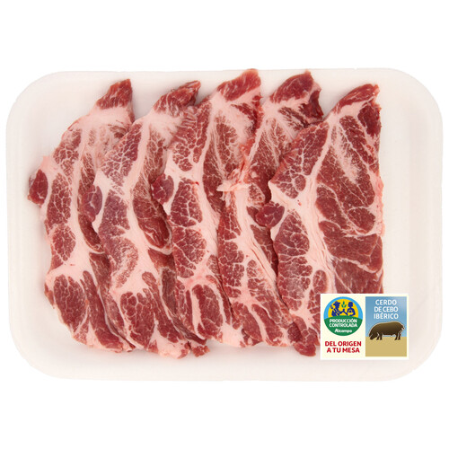 Alcampo ALCAMPO CULTIVAMOS LO BUENO Filetes de aguja de cebo ibérica de cerdo