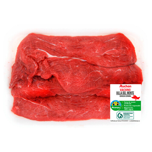 Alcampo ALCAMPO CULTIVAMOS LO BUENO Filetes De Espaldilla De 1ª B De Vacuno Villa Del Monte