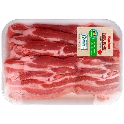 Alcampo ALCAMPO CULTIVAMOS LO BUENO Filetes de panceta de cerdo raza Duroc