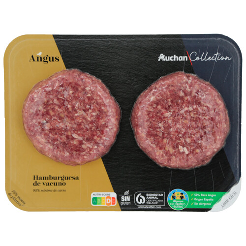 Alcampo ALCAMPO CULTIVAMOS LO BUENO Hamburguesa de añojo Angus de origen nacional 2 x 150 g