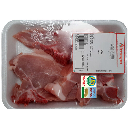Alcampo ALCAMPO CULTIVAMOS LO BUENO Huesos de espinazo fresco de cerdo raza Duroc especiales para cocciones