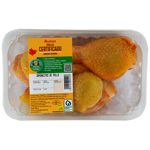 Alcampo ALCAMPO CULTIVAMOS LO BUENO Jamoncitos De Pollo Certificado Bandeja