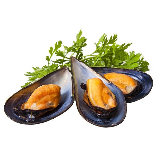 Alcampo ALCAMPO CULTIVAMOS LO BUENO Mejillones 25/37 Bandeja de 1 kg