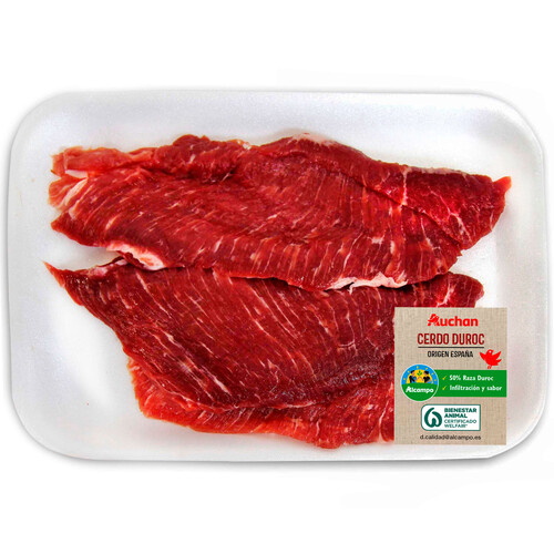 Alcampo ALCAMPO CULTIVAMOS LO BUENO Presa Fileteada De Cerdo Raza Duroc