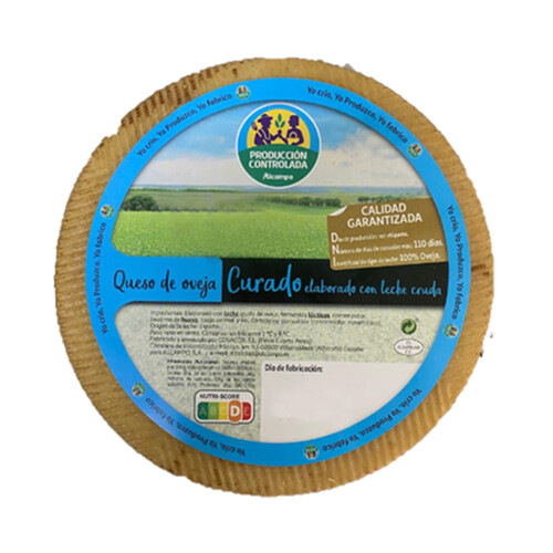 Alcampo ALCAMPO CULTIVAMOS LO BUENO Queso de oveja curado