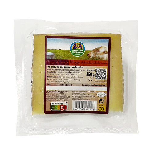 Alcampo ALCAMPO CULTIVAMOS LO BUENO Queso de oveja viejo 250 g