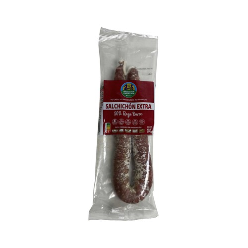 Alcampo ALCAMPO CULTIVAMOS LO BUENO Salchichón sarta extra raza Duroc 50% 280 g