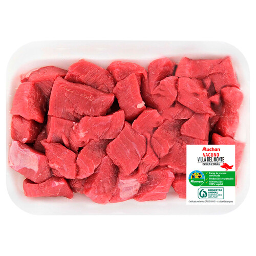 Alcampo ALCAMPO CULTIVAMOS LO BUENO Tacos de carne de 2ª de vacuno Villa del monte