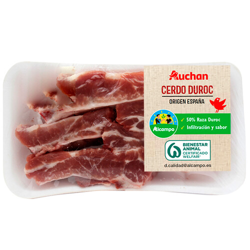Alcampo ALCAMPO CULTIVAMOS LO BUENO Tira de costillas de cerdo raza Duroc