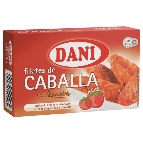 Alcampo DANI Filete de caballa en tomate 115 g