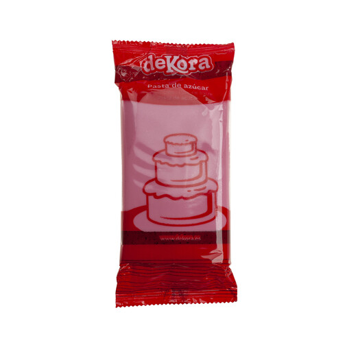 Alcampo DEKORA Pasta de azúcar rosa 250 g