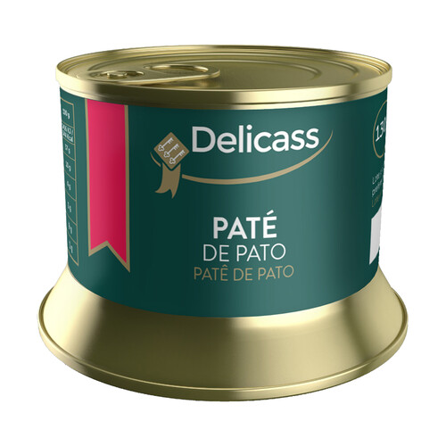 Alcampo DELICASS Paté de pato lata 130 g