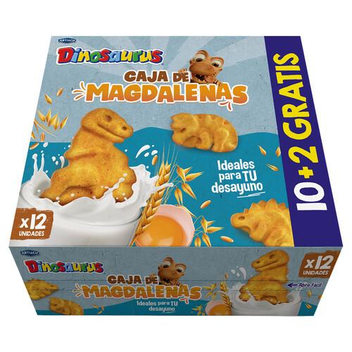 Alcampo DINOSAURUS Caja de magdalenas 12 uds 324 g