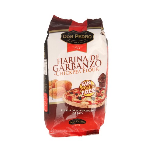 Alcampo DON PEDRO Harina de garbanzo 400 gr
