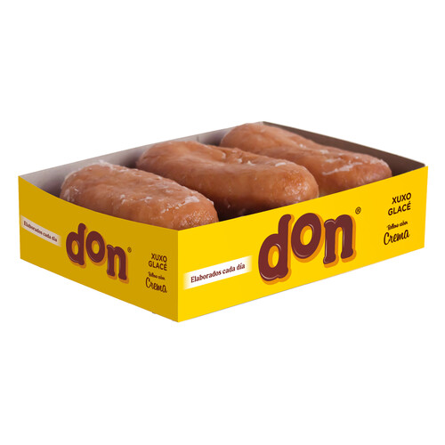 Alcampo DON Xuxos con glacé 3 uds. 282 g