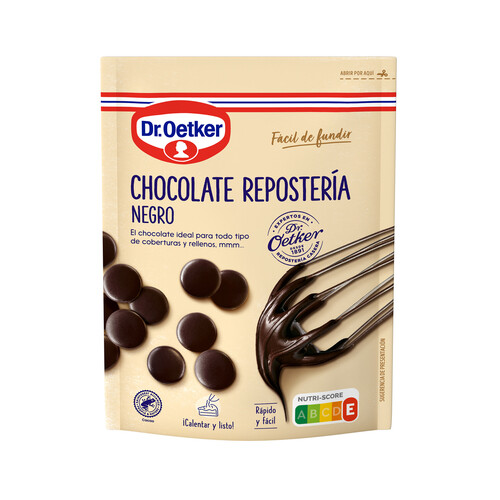 Alcampo DR. OETKER Perlas de chocolate negro 150 g