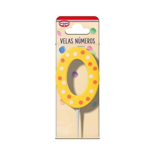 Alcampo DR. OETKER Vela número 0 1 ud