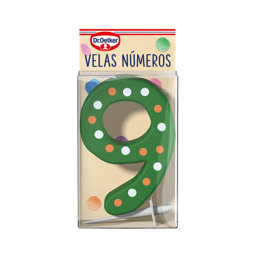 Alcampo DR. OETKER Vela número nueve DR. OETKER 1 ud
