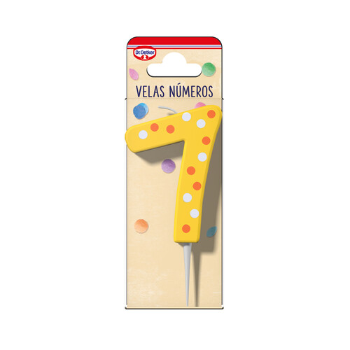 Alcampo DR. OETKER Vela número siete 1uds