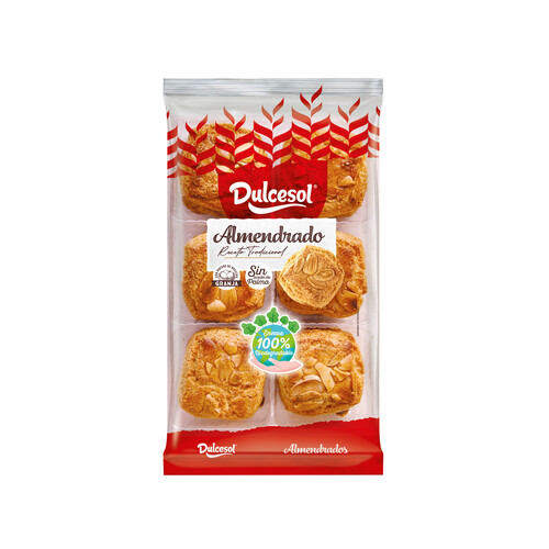 Alcampo DULCESOL Almendrados pack de 12 uds. 325 gr
