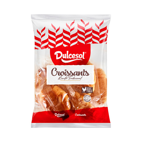 Alcampo DULCESOL Bolsa de cruasanes 250 g