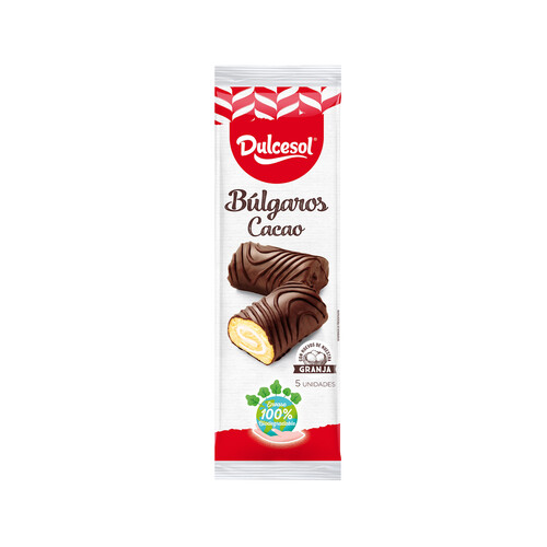 Alcampo DULCESOL Búlgaros de cacao 175 gr